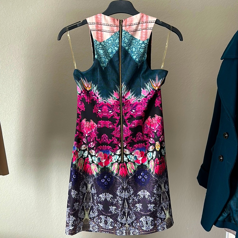 Lulu’s, Size Small Fuchsia Mirror Print Fuchsia M… - image 2